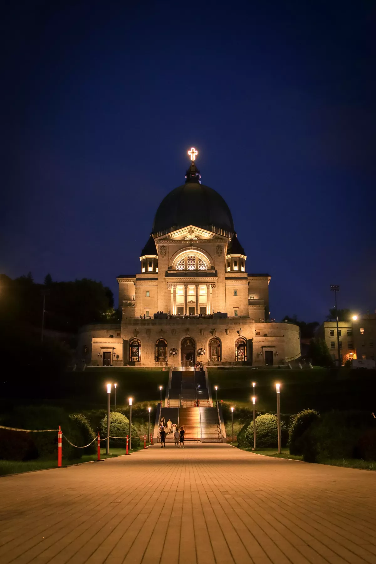 La nuit sur l'Oratoire St Joseph