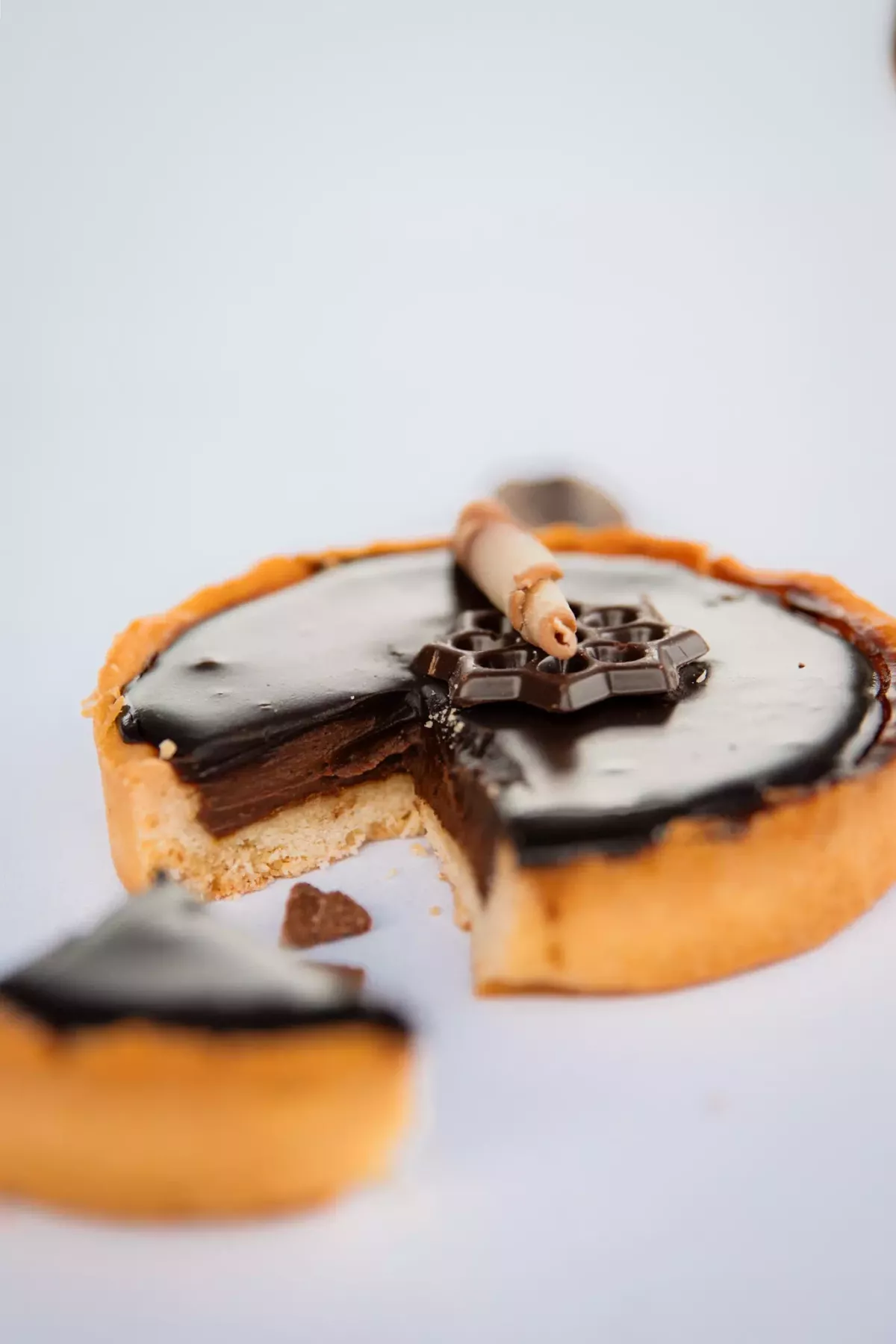 Photographe Evreux - Guillaume Pouchin Photographie culinaire tarte au chocolat