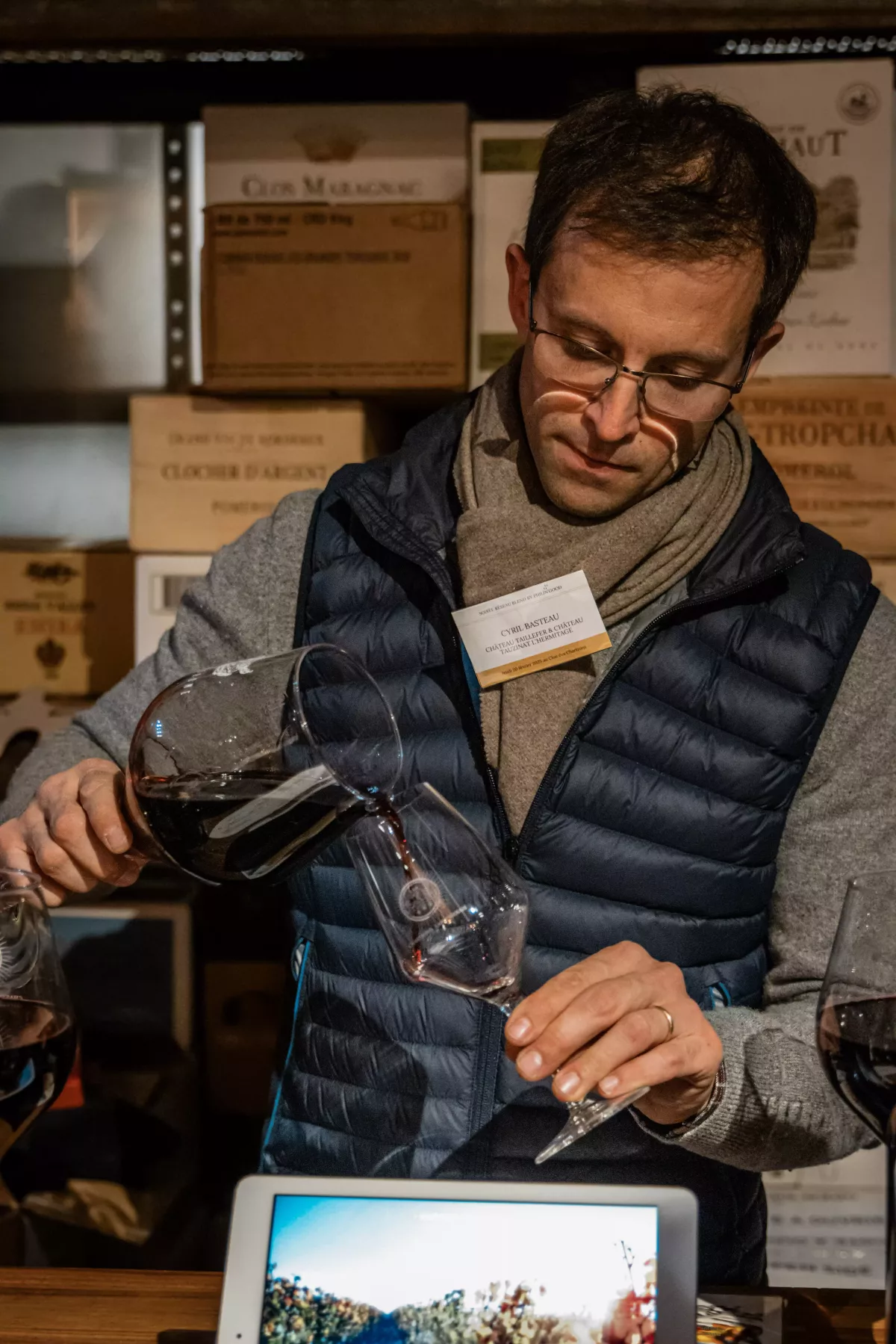 Photographe Bordeaux - Guillaume Pouchin Vigneron bordelais